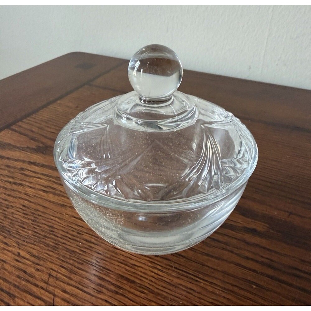 Vintage Anchor Hocking Bristol Park Sugar Bowl MINT